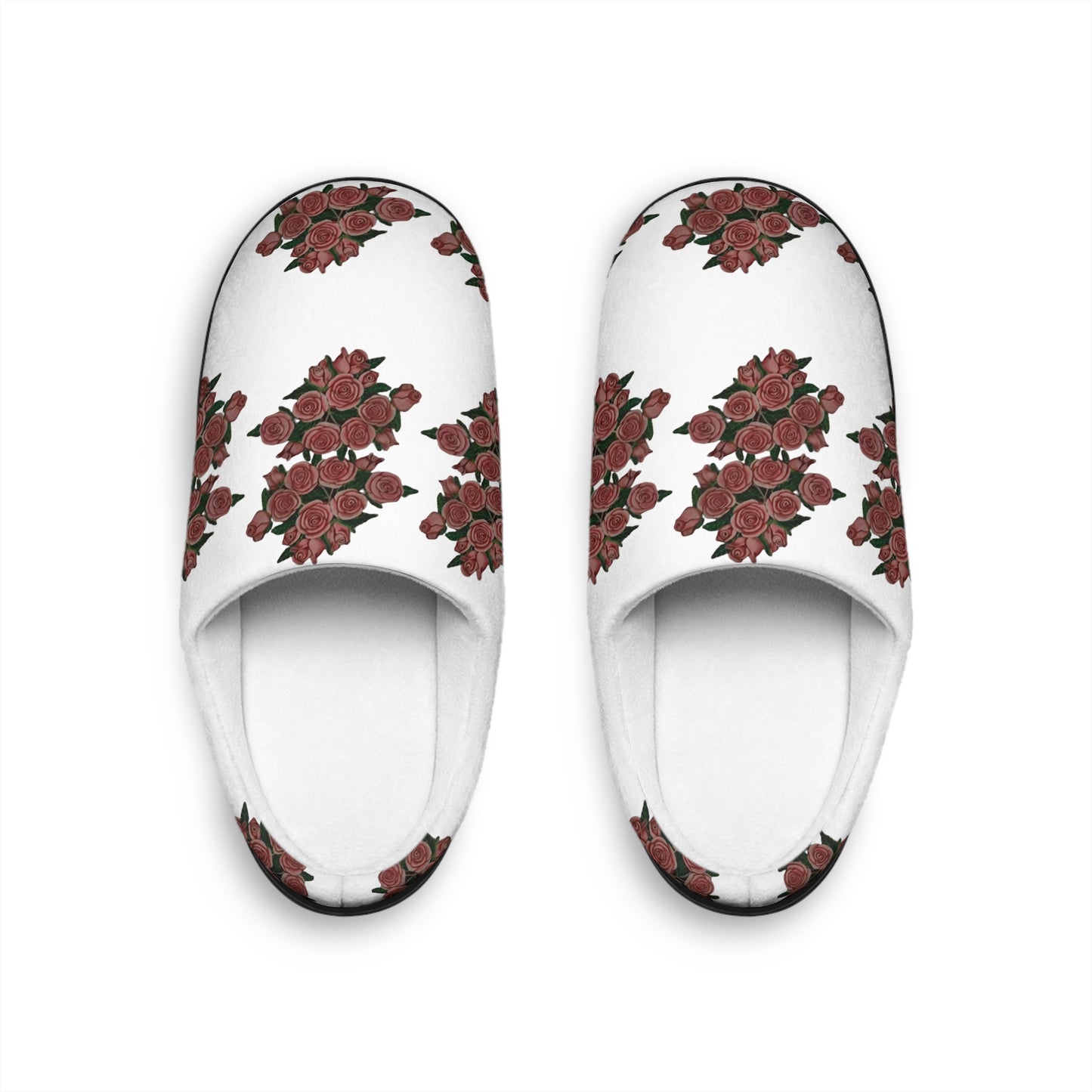 Rose Petals Women's Indoor Slippers