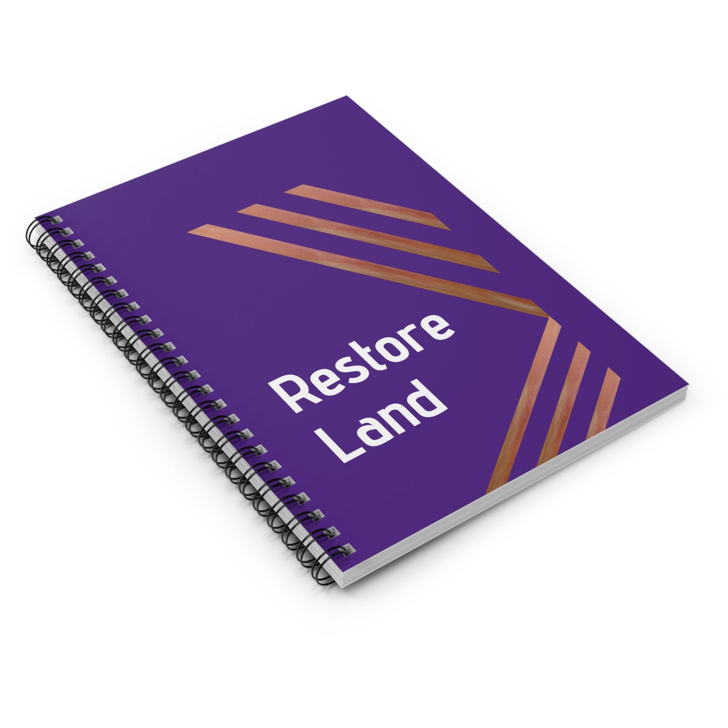 Amazing Land Restoration Spiral Notebook - Ruled Line