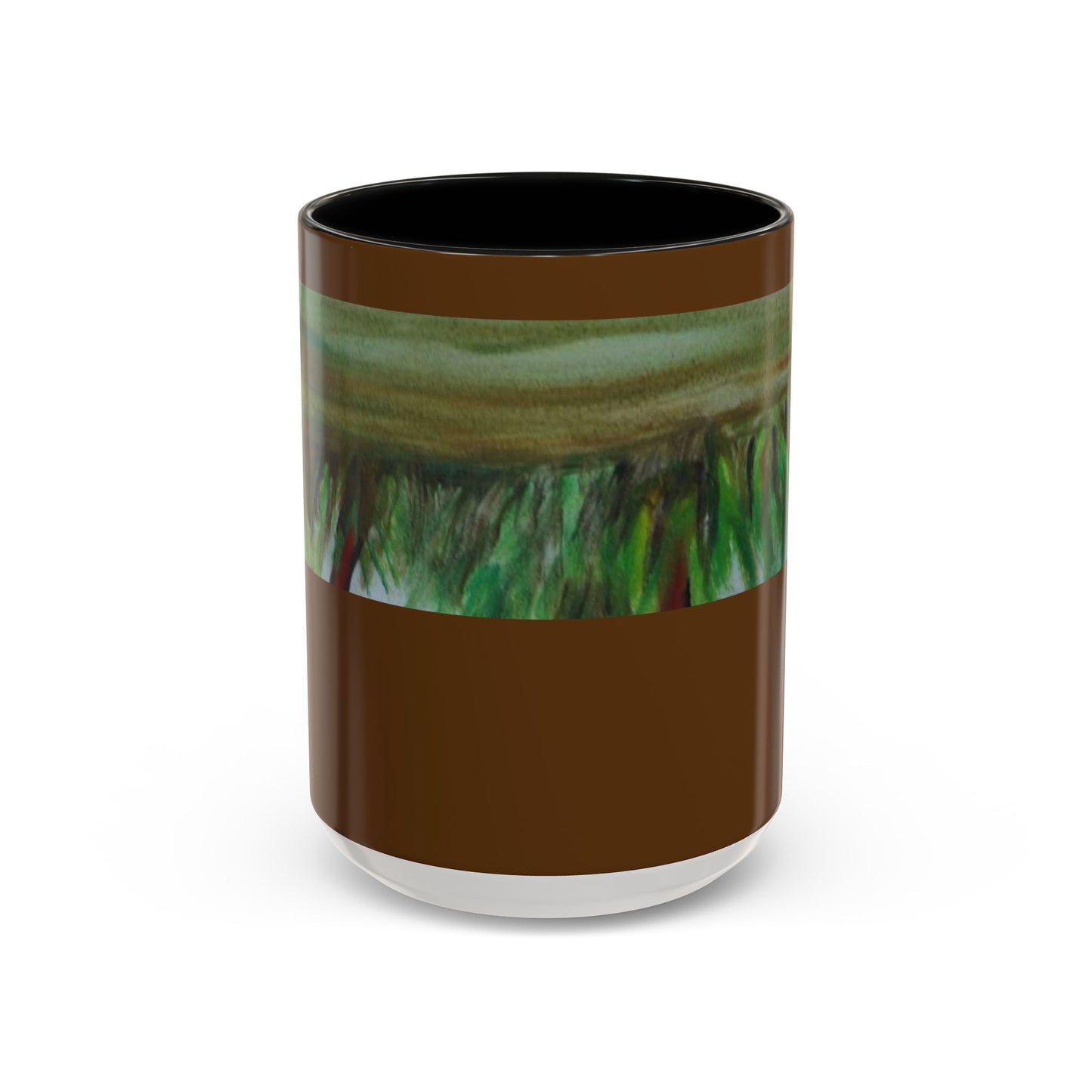 Wild Lilies meet Sophistication Accent Coffee Mug (11, 15oz)