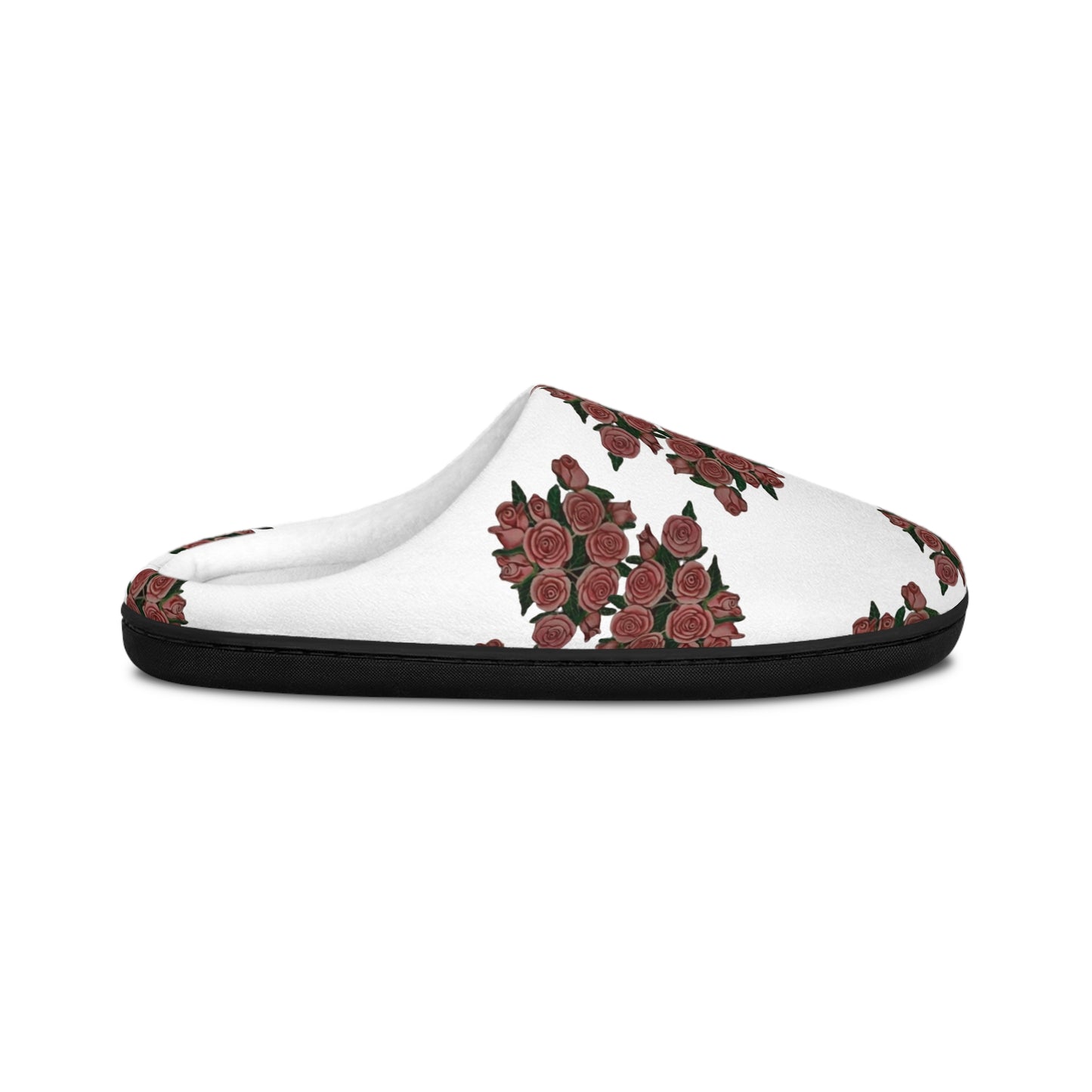 Rose Petals Women's Indoor Slippers