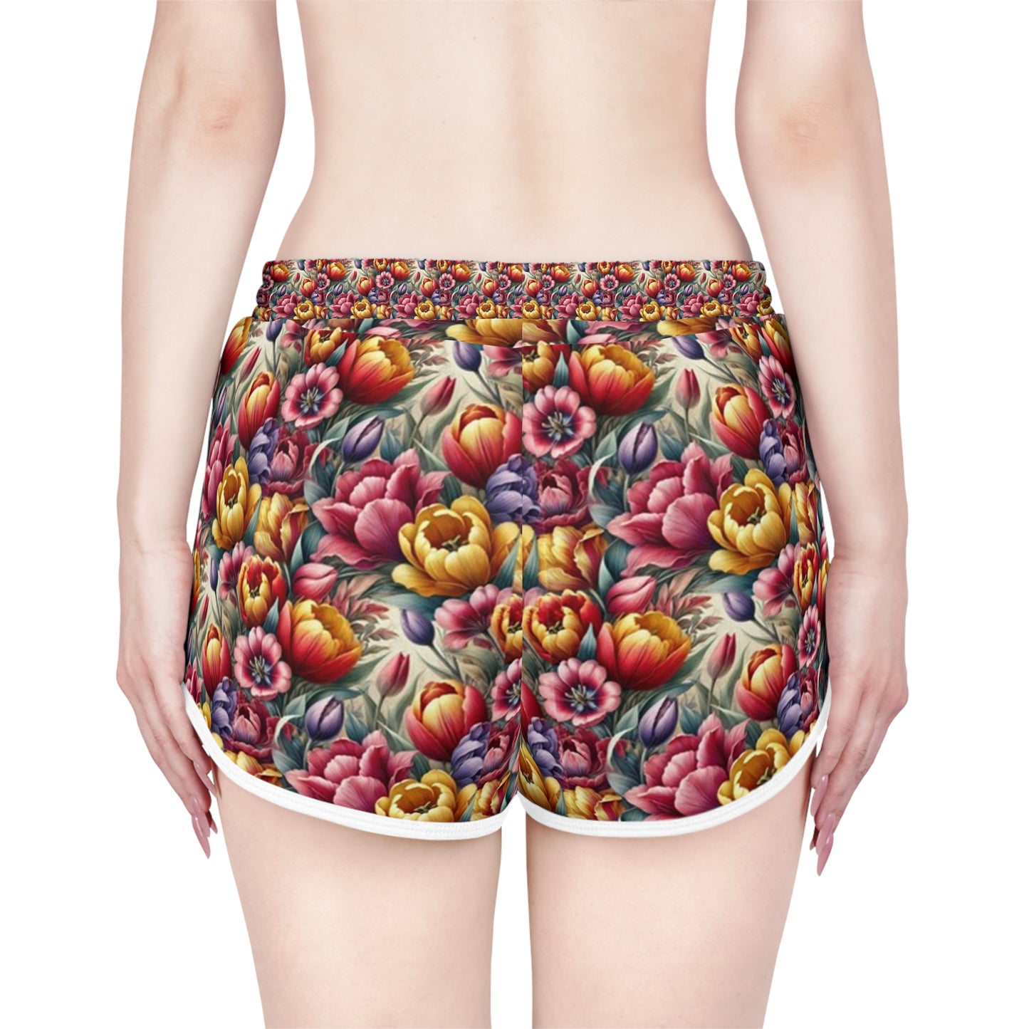 Floral Women's Relaxed Shorts - Perfect for Summer Relaxation