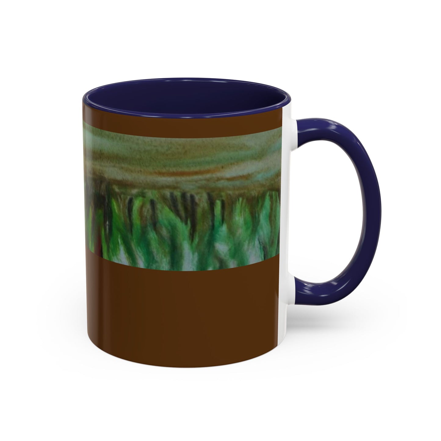 Wild Lilies meet Sophistication Accent Coffee Mug (11, 15oz)