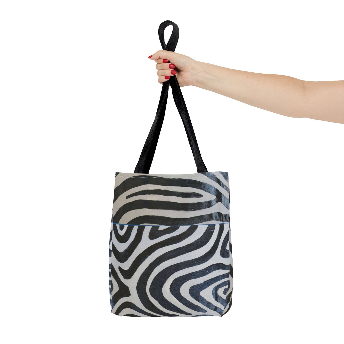 Unleashing Zebra Prints Tote Bag (AOP)