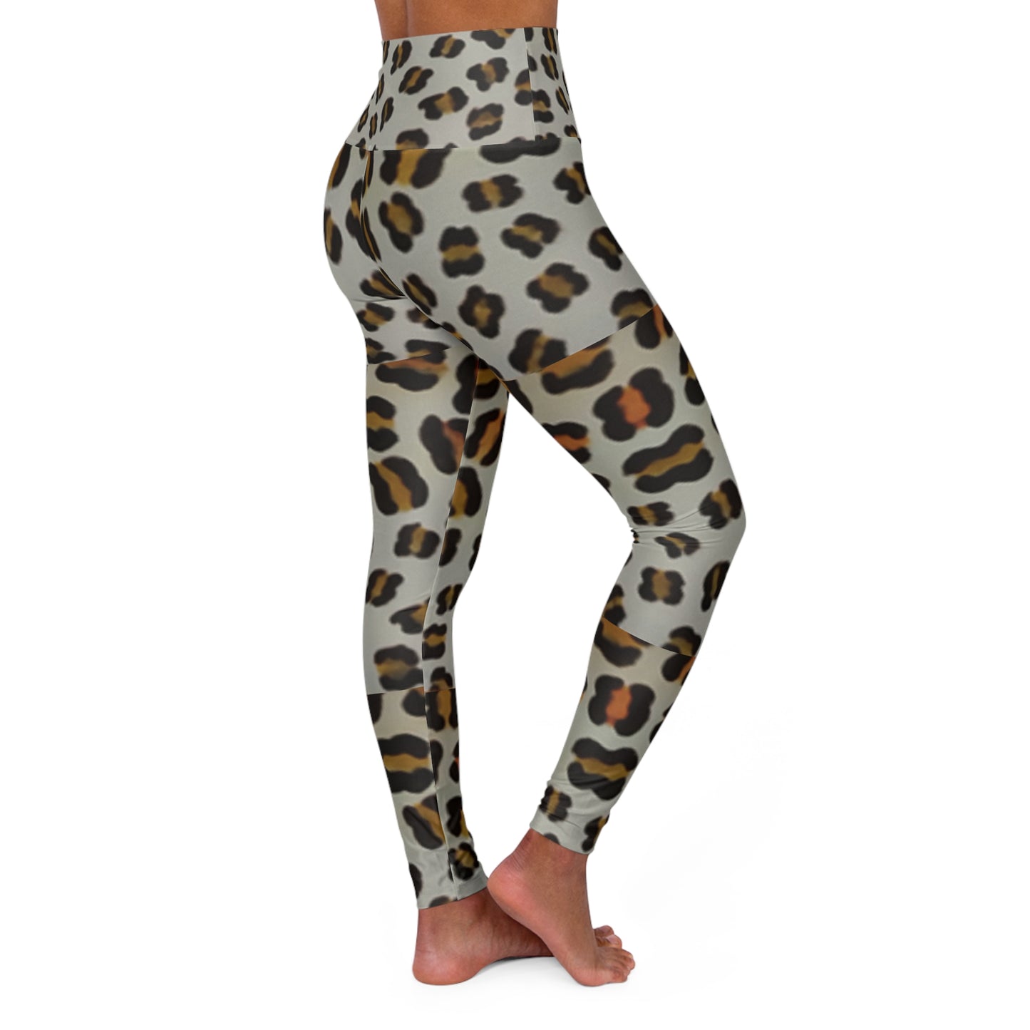 Stylish High Waisted Yoga Leggings | Leopard Print Activewear for Fitness Enthusiasts