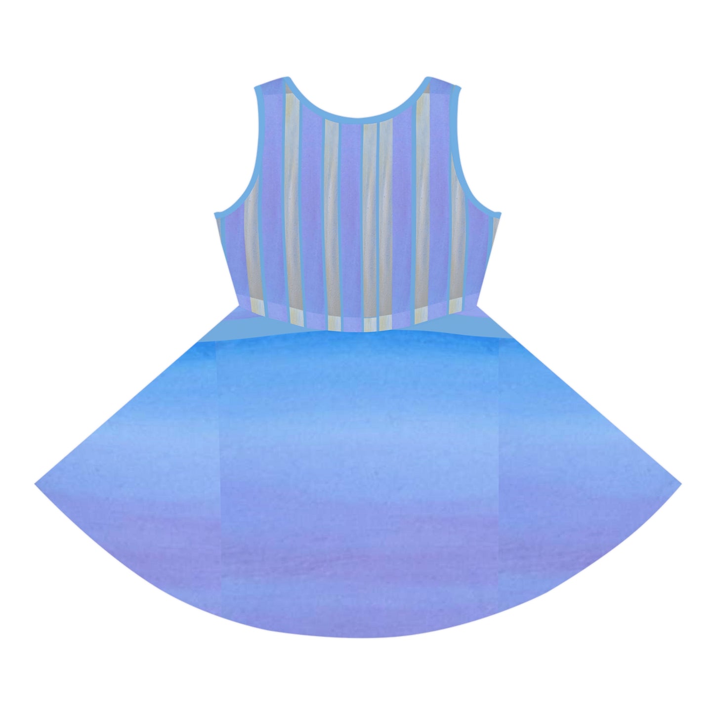 Universe Girls' Sleeveless Sundress (AOP)