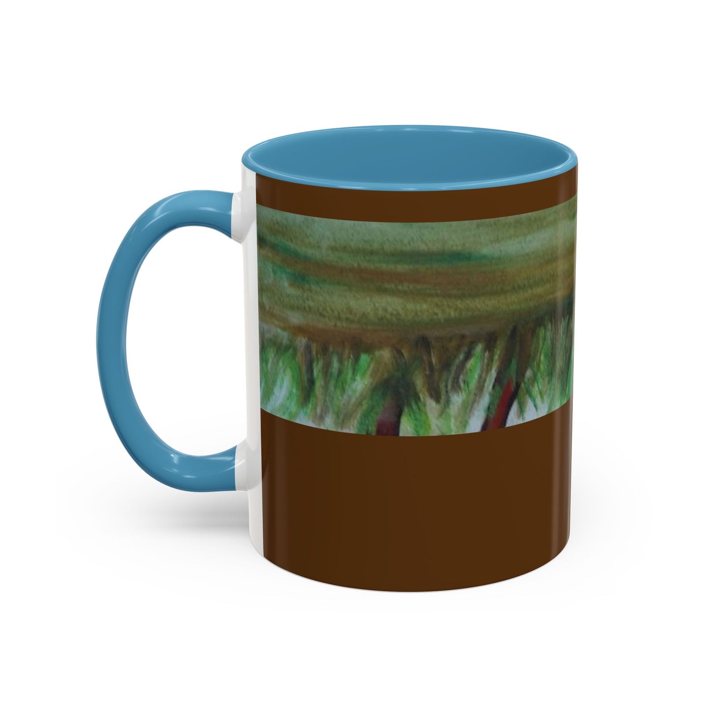 Wild Lilies meet Sophistication Accent Coffee Mug (11, 15oz)