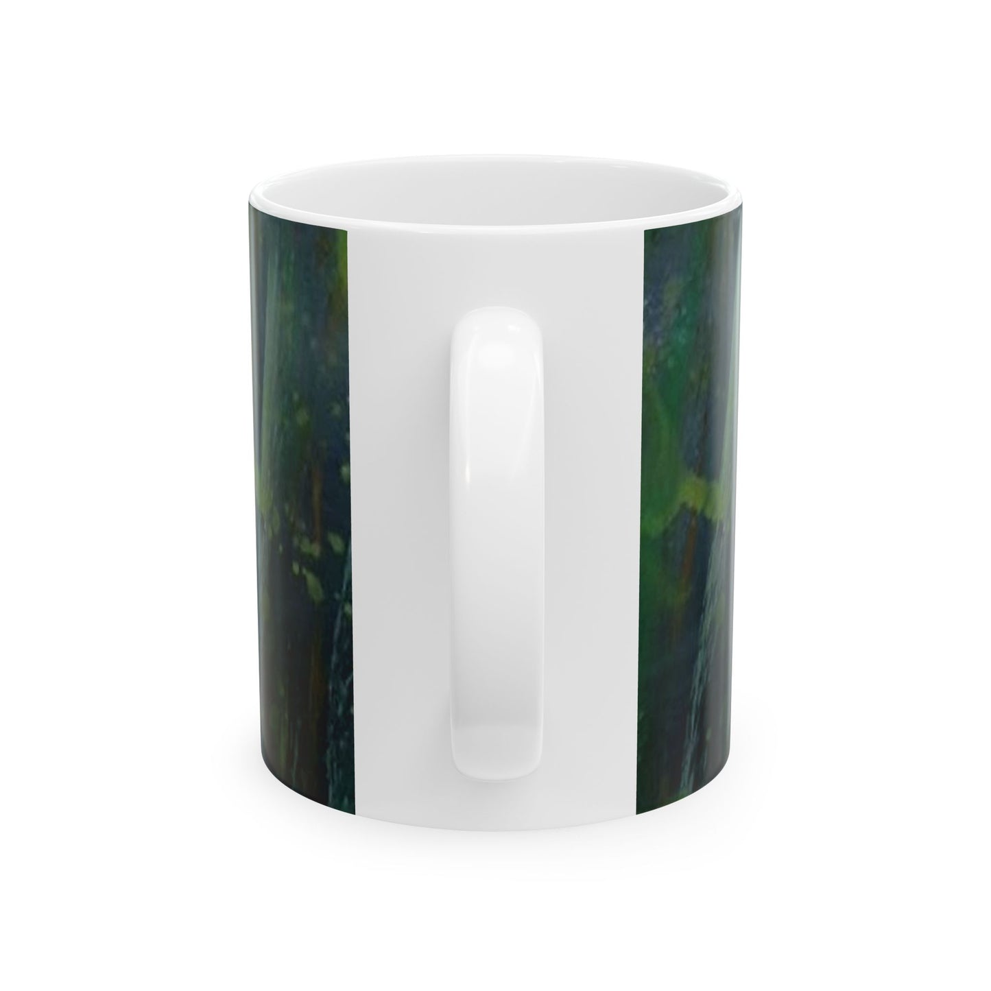 Petals of beauty: The Wild Vegetation Ceramic Mug, (11oz, 15oz)