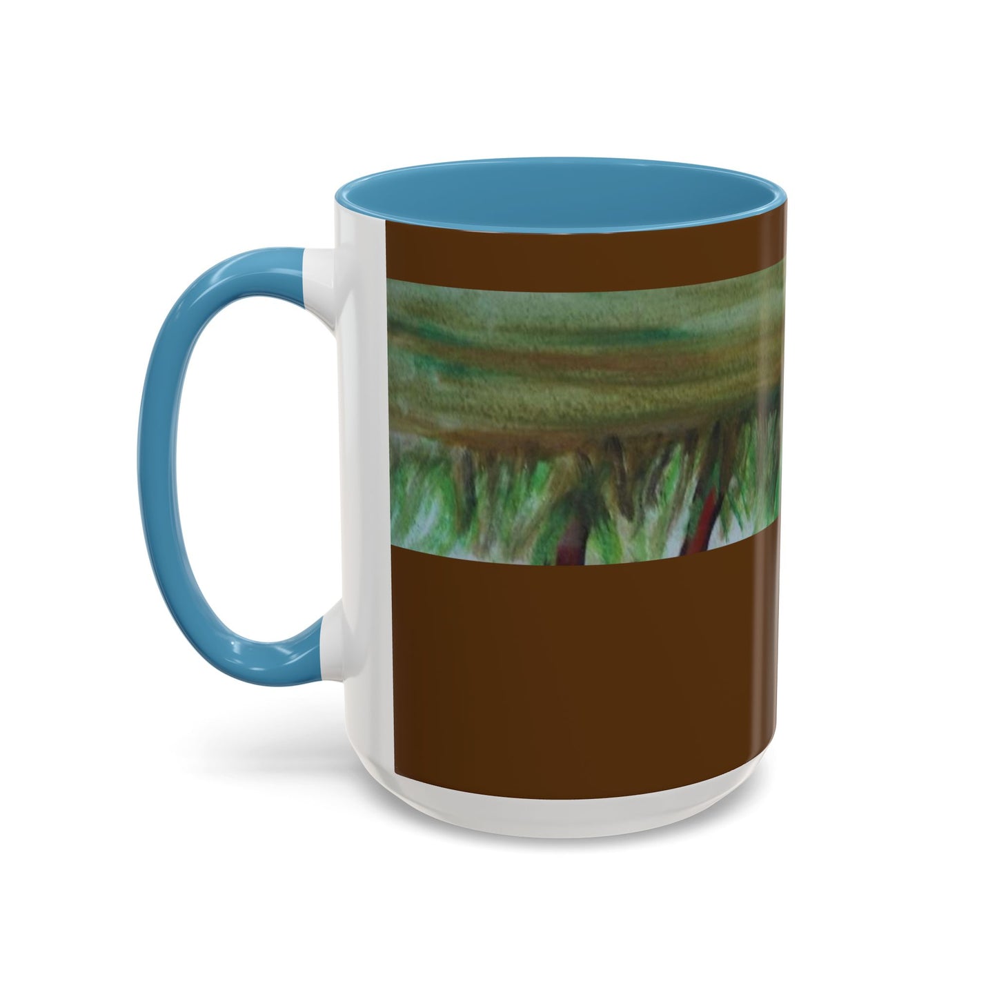 Wild Lilies meet Sophistication Accent Coffee Mug (11, 15oz)