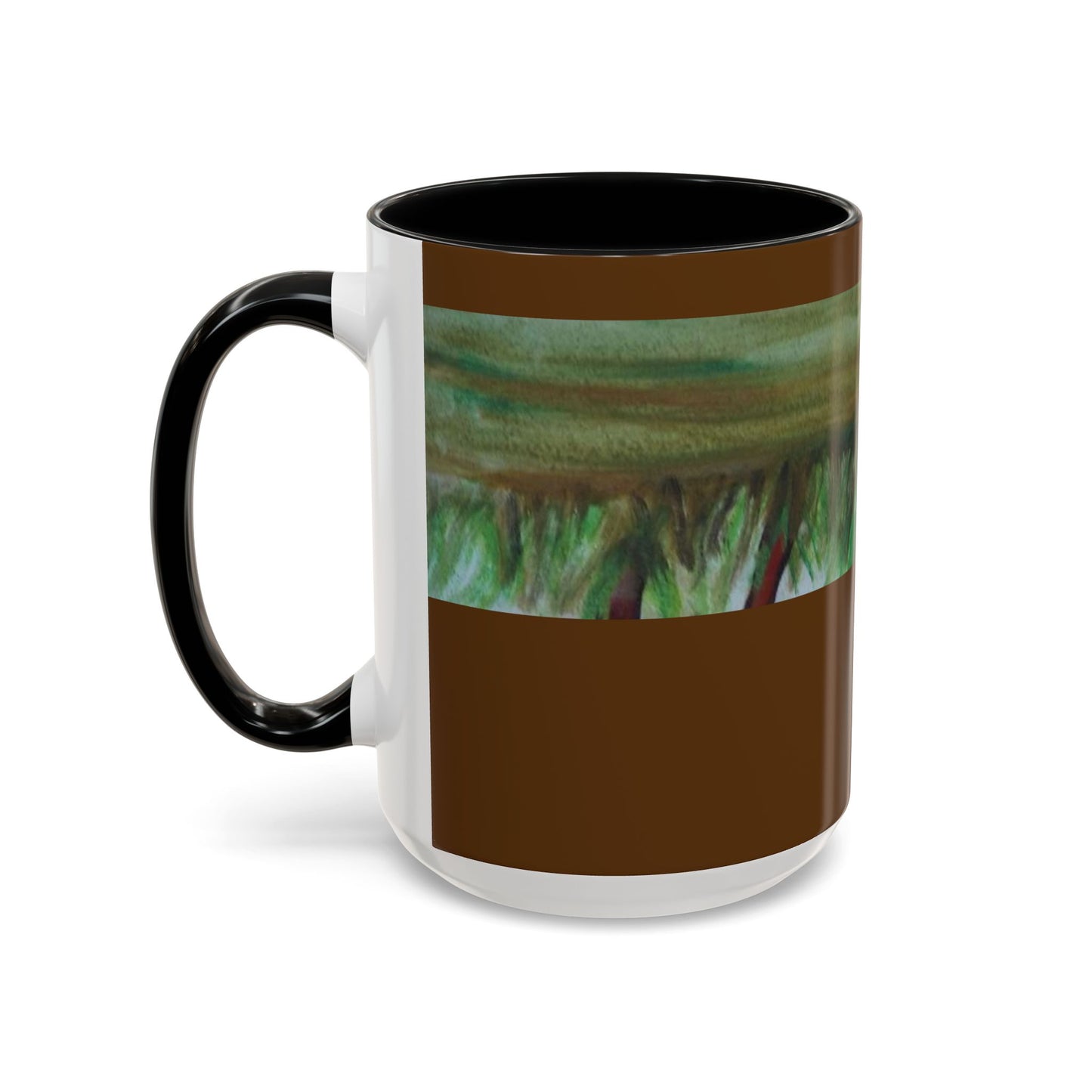 Wild Lilies meet Sophistication Accent Coffee Mug (11, 15oz)