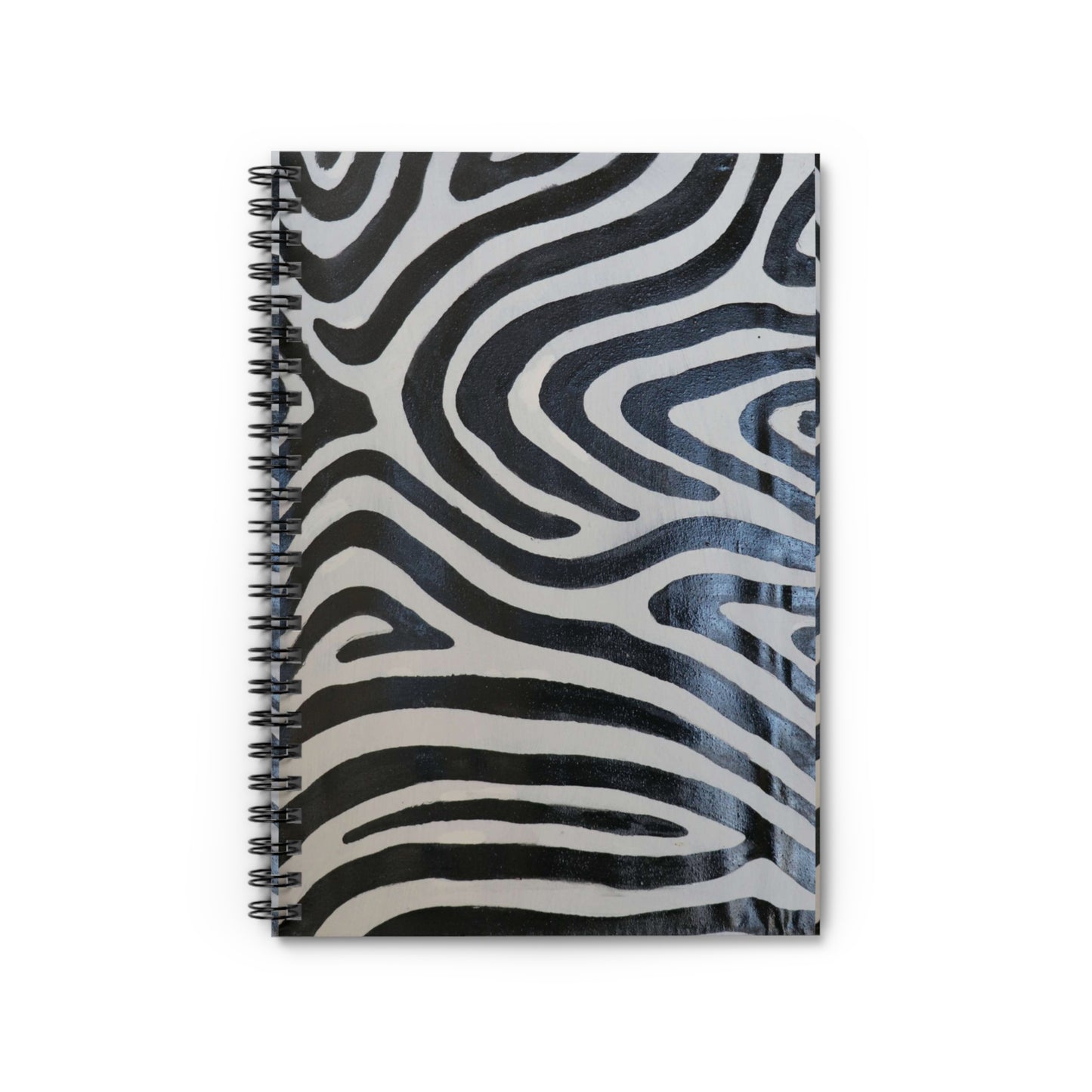 Monochrome Majesty Spiral Notebook - Ruled Line