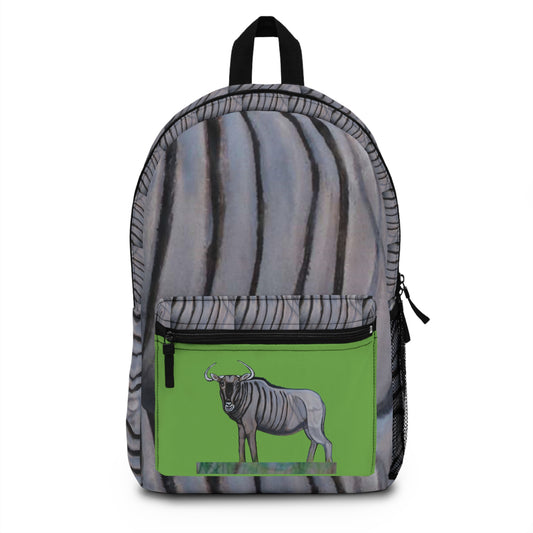 Shaggy Texture Wildebeest Backpack