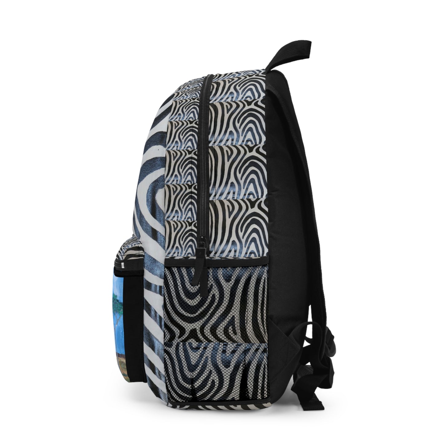 Versatility of Zebra Patterns Backpack