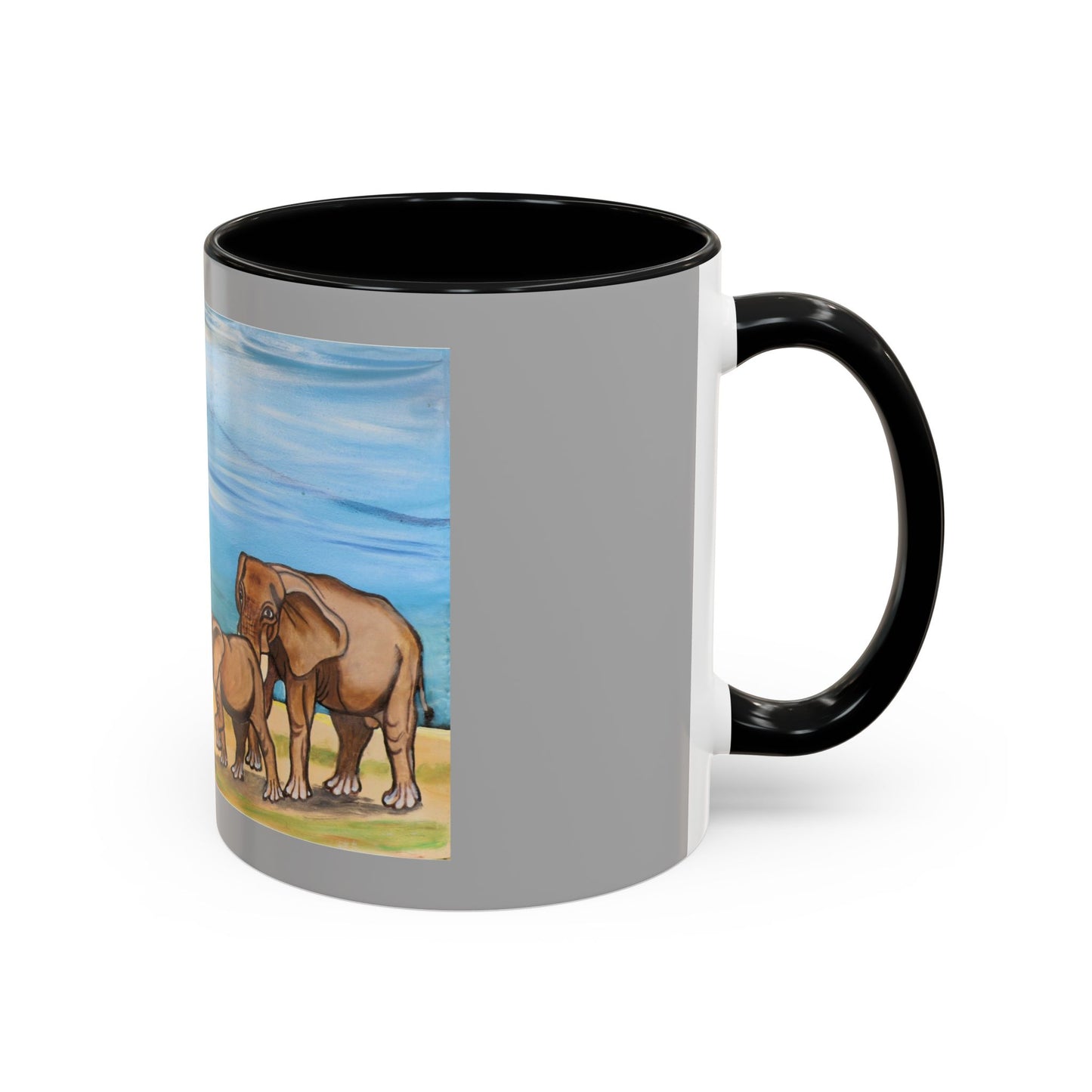 Gentle Giants: A Family's Journey Accent Coffee Mug (11, 15oz)