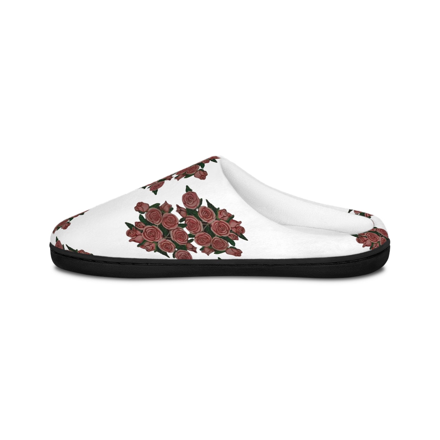 Rose Petals Women's Indoor Slippers