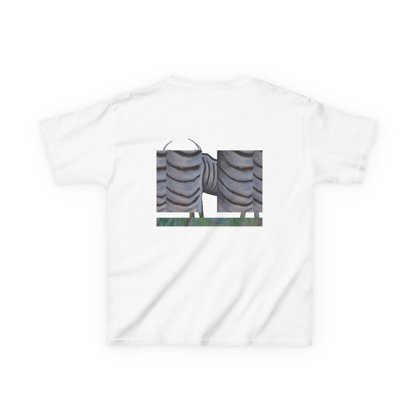 The Great Migration: Wildebeest in Watercolor  Kids Heavy Cotton™ Tee