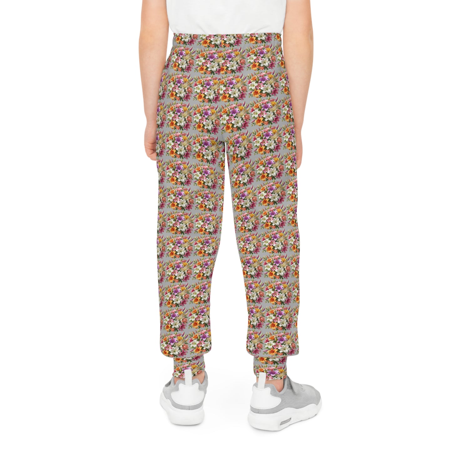 Assorted lilies Floral Youth Joggers - Fun & Comfortable Activewear for Kids