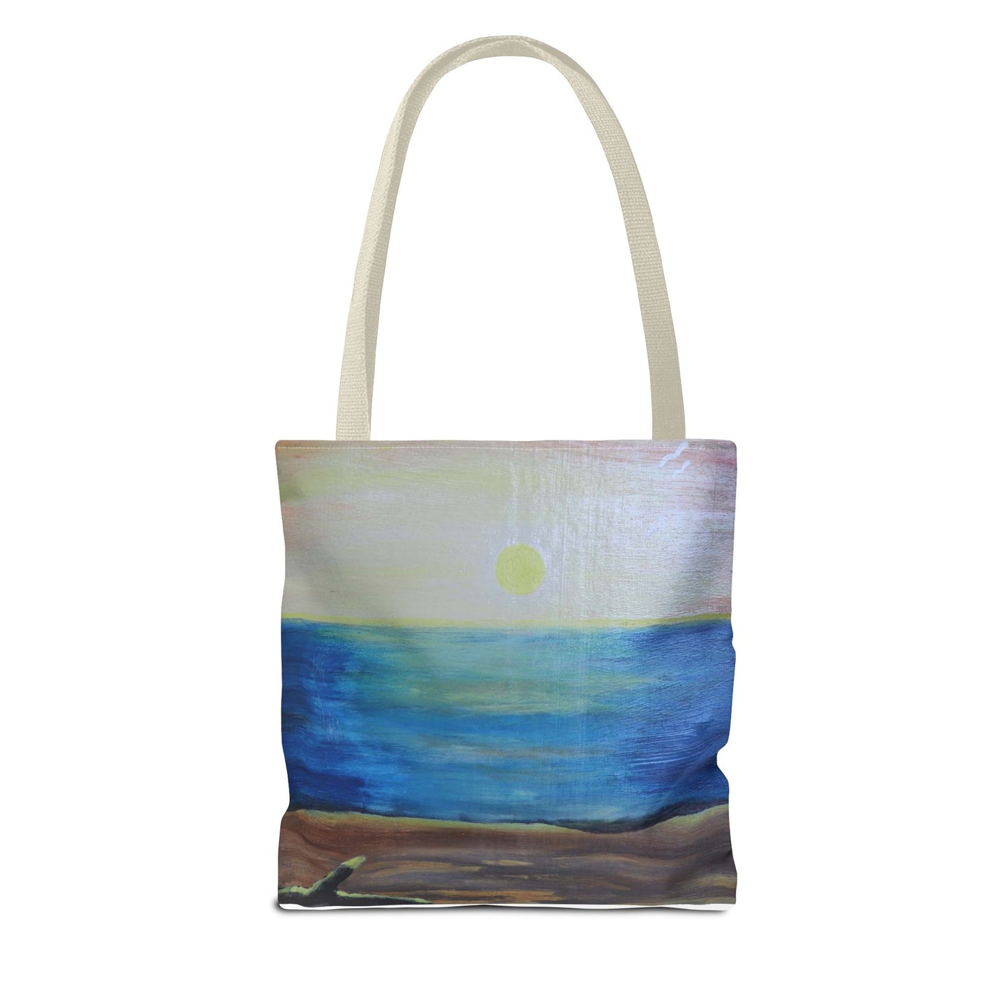 Sunrise over ocean landscape Tote Bag (AOP)