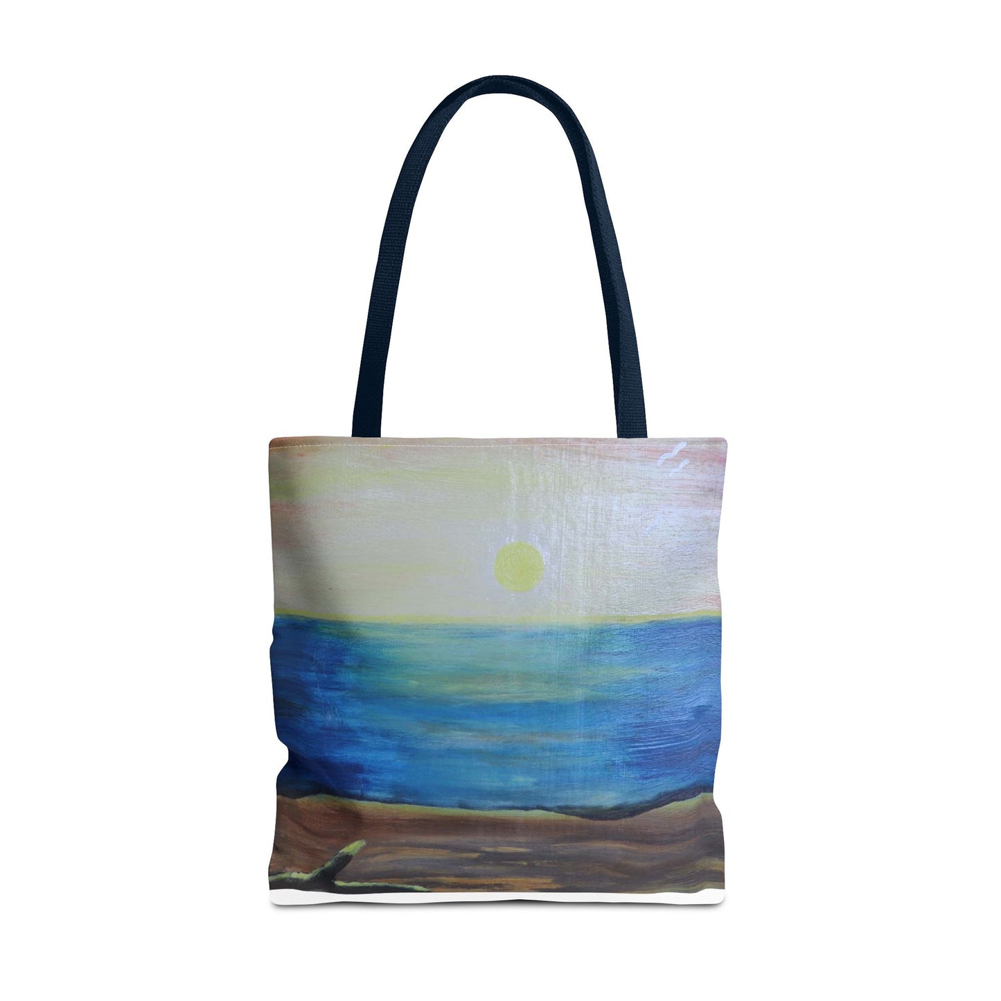 Sunrise over ocean landscape Tote Bag (AOP)