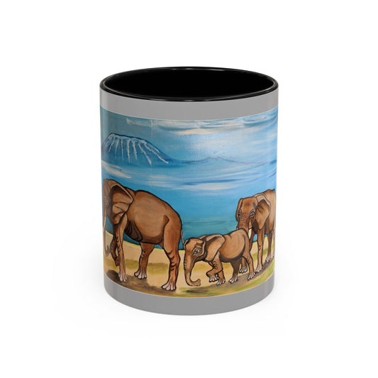 Gentle Giants: A Family's Journey Accent Coffee Mug (11, 15oz)