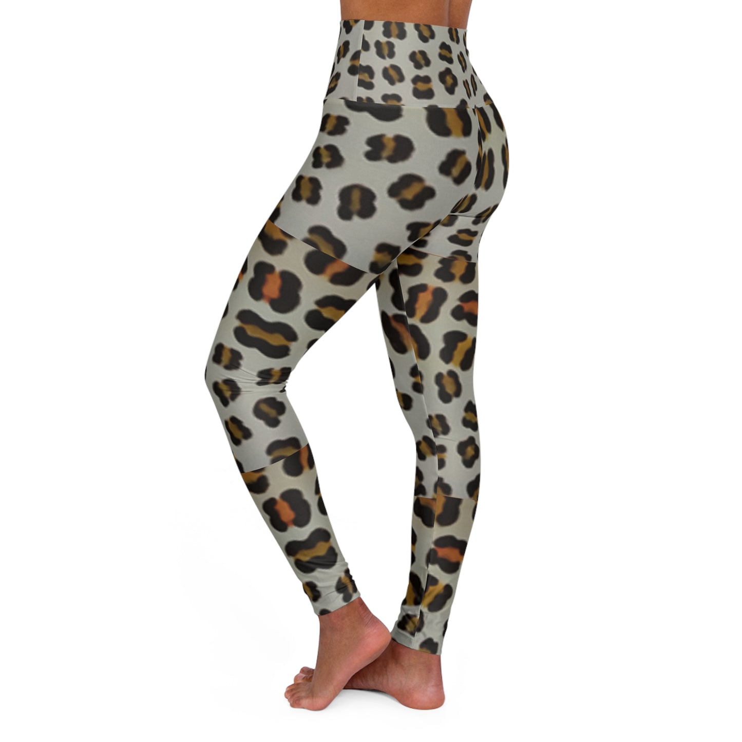 Stylish High Waisted Yoga Leggings | Leopard Print Activewear for Fitness Enthusiasts