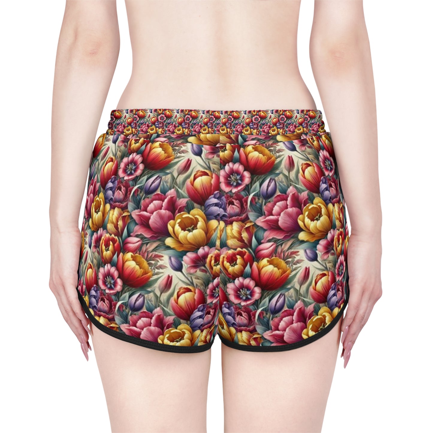 Floral Women's Relaxed Shorts - Perfect for Summer Relaxation