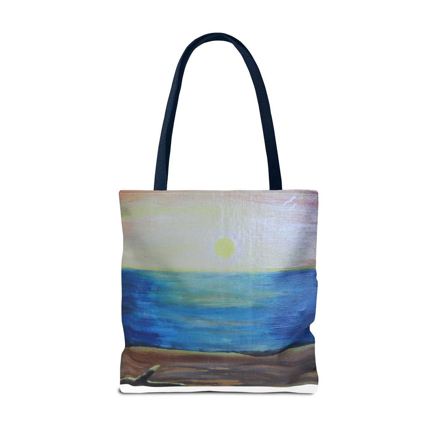 Sunrise over ocean landscape Tote Bag (AOP)