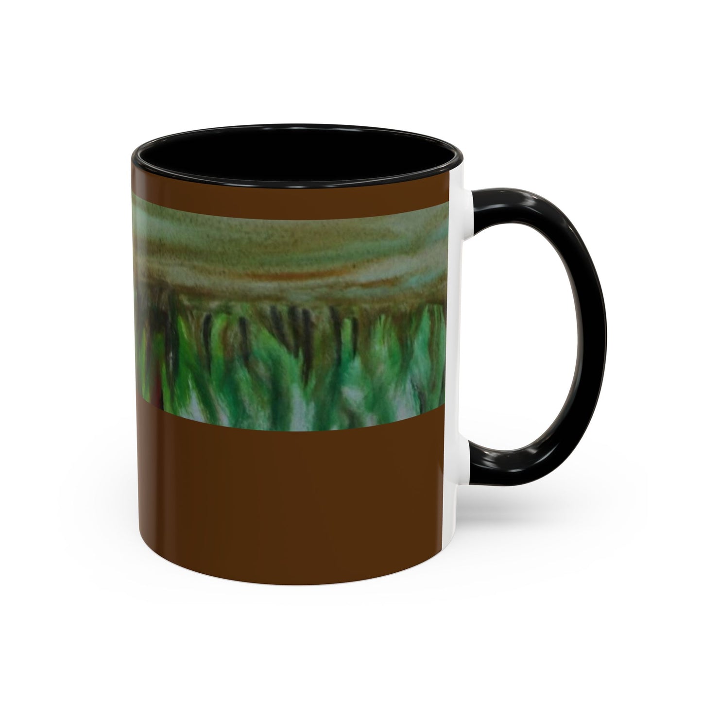 Wild Lilies meet Sophistication Accent Coffee Mug (11, 15oz)