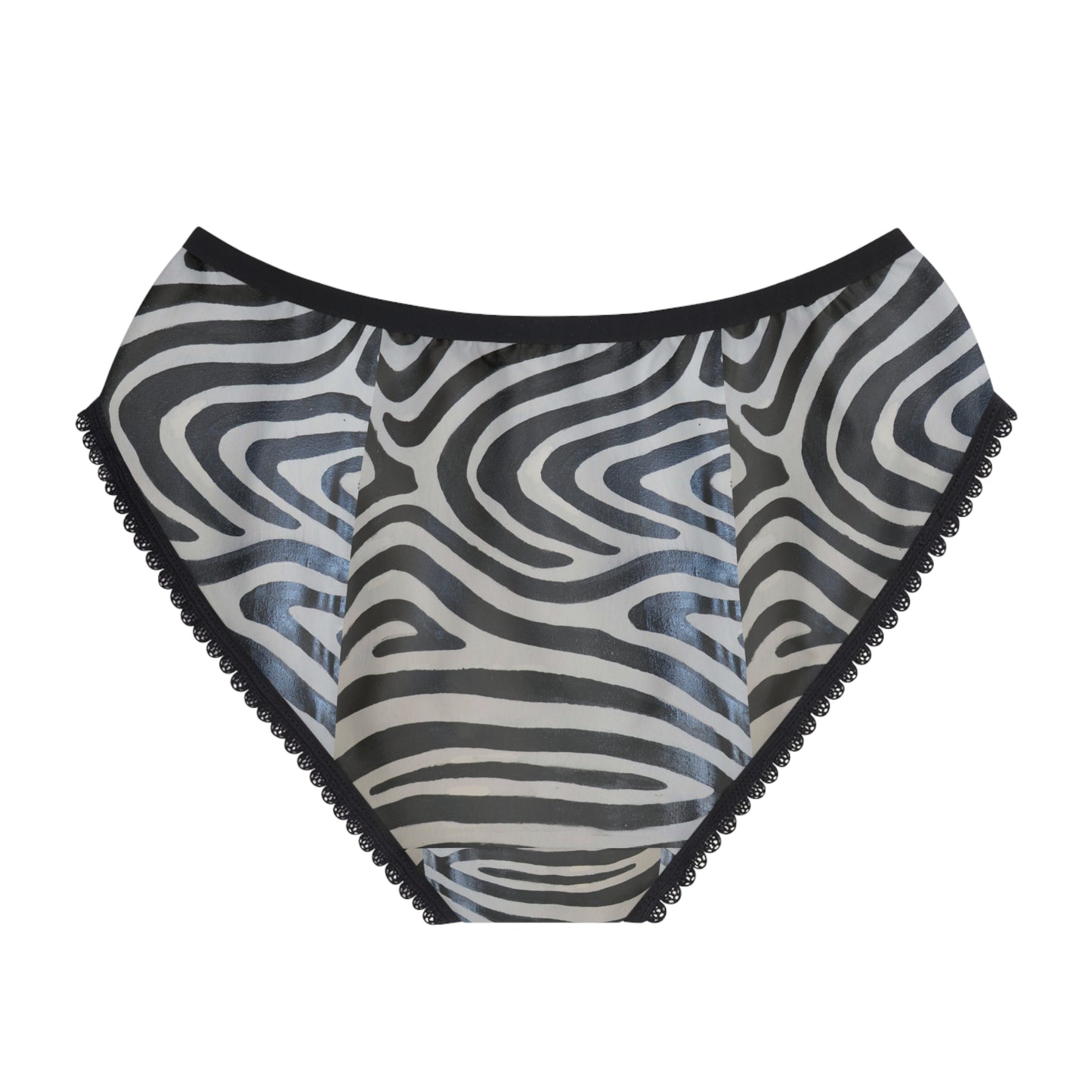 Free Comfort in Zebra Prints Women's Briefs (AOP)