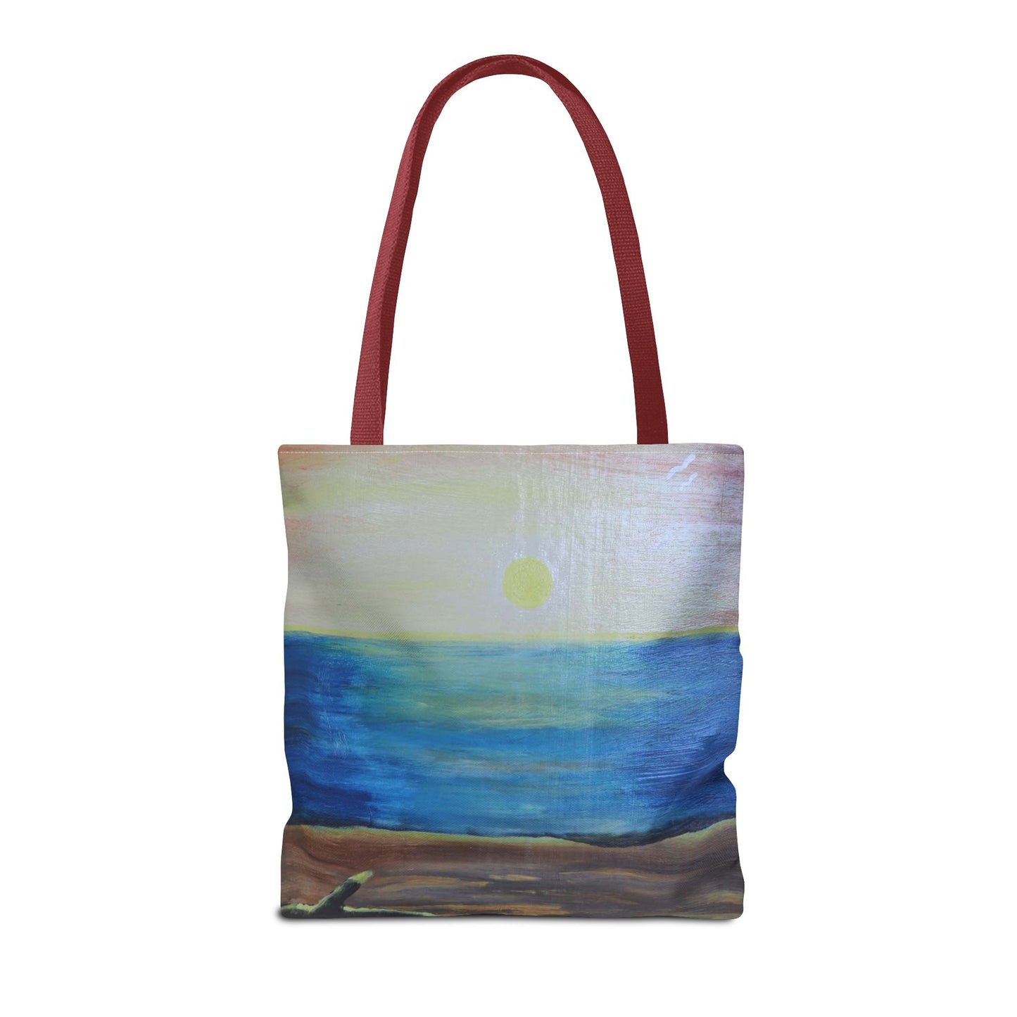 Sunrise over ocean landscape Tote Bag (AOP)