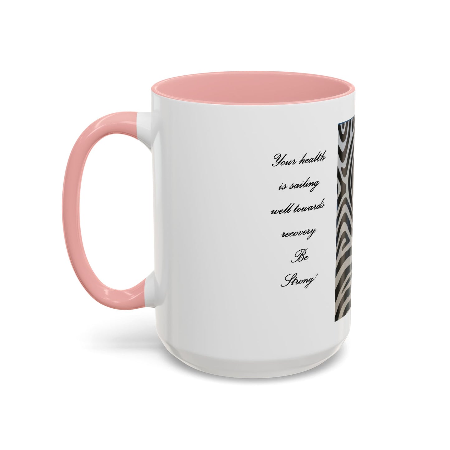 Quick Recovery wishes: Zebra Prints Accent Coffee Mug (11, 15oz)