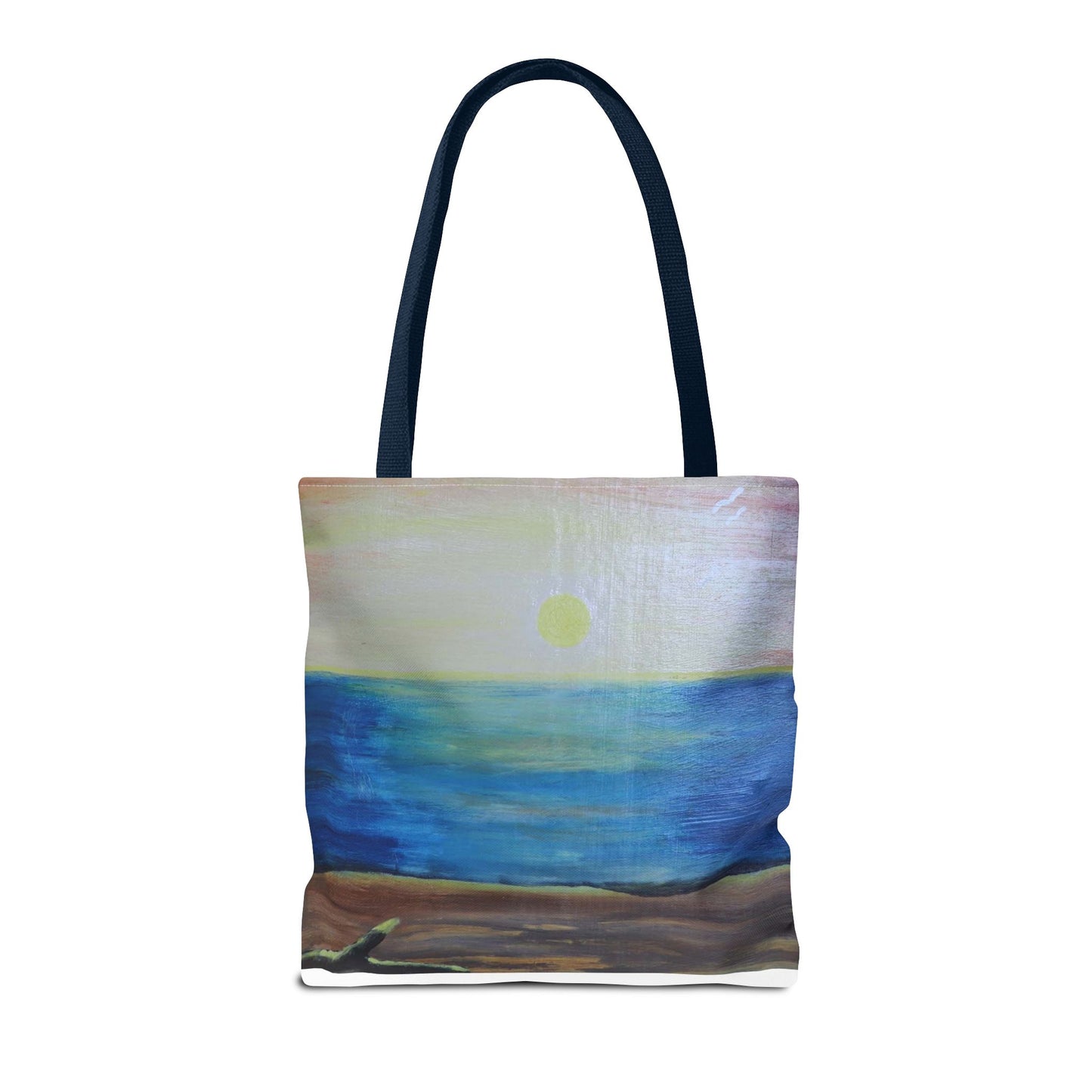 Sunrise over ocean landscape Tote Bag (AOP)