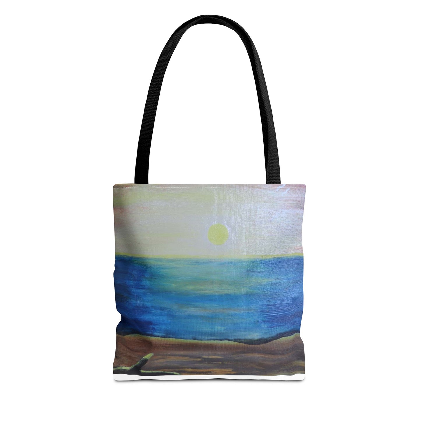 Sunrise over ocean landscape Tote Bag (AOP)