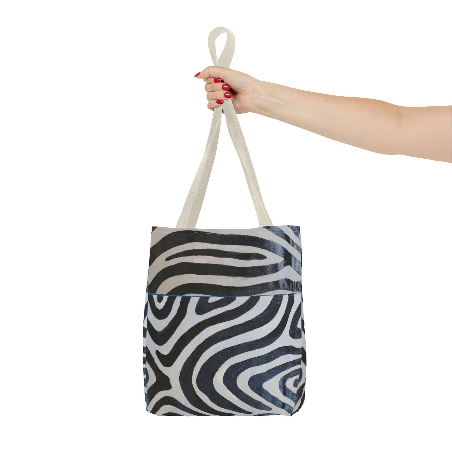 Unleashing Zebra Prints Tote Bag (AOP)