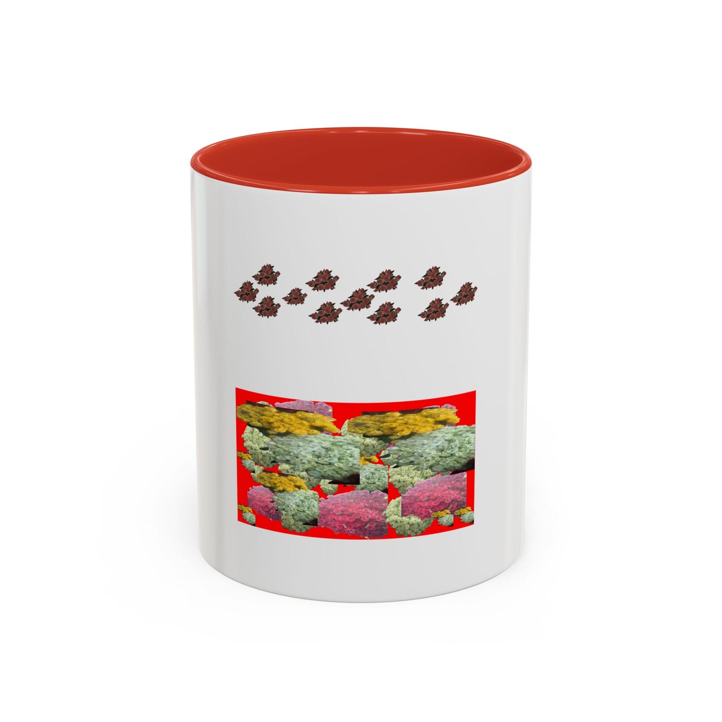 Roses in Bloom:  Art from the Heart Accent Coffee Mug (11, 15oz)