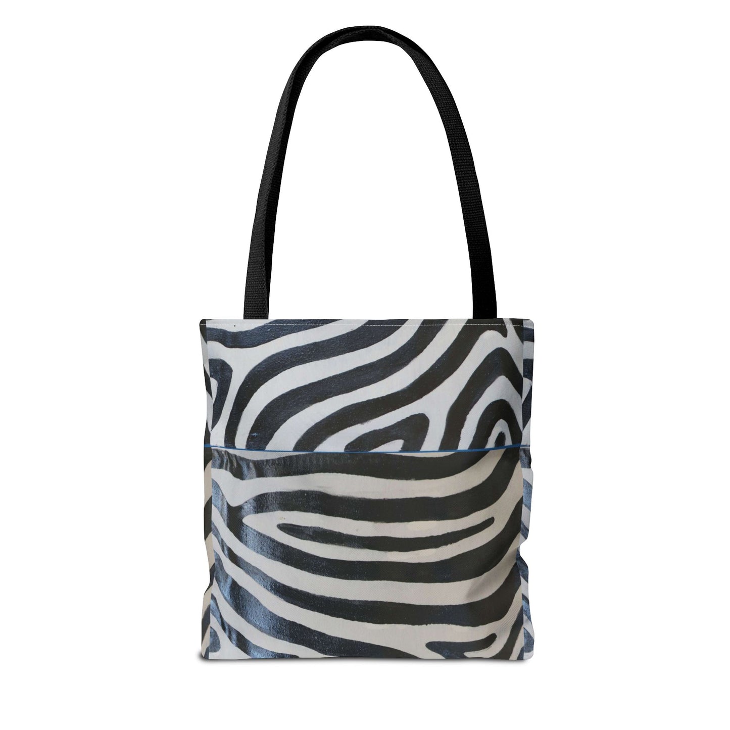 Unleashing Zebra Prints Tote Bag (AOP)