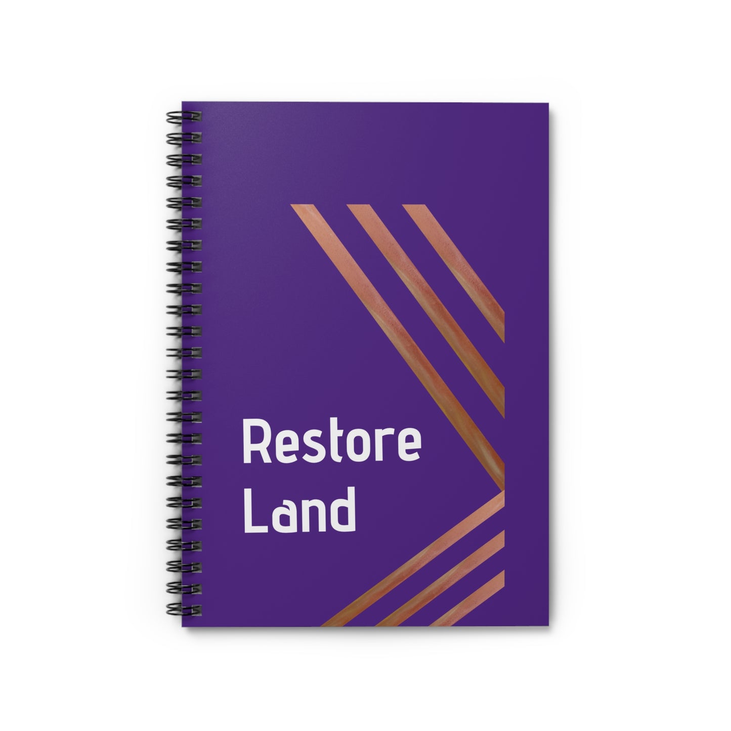 Amazing Land Restoration Spiral Notebook - Ruled Line