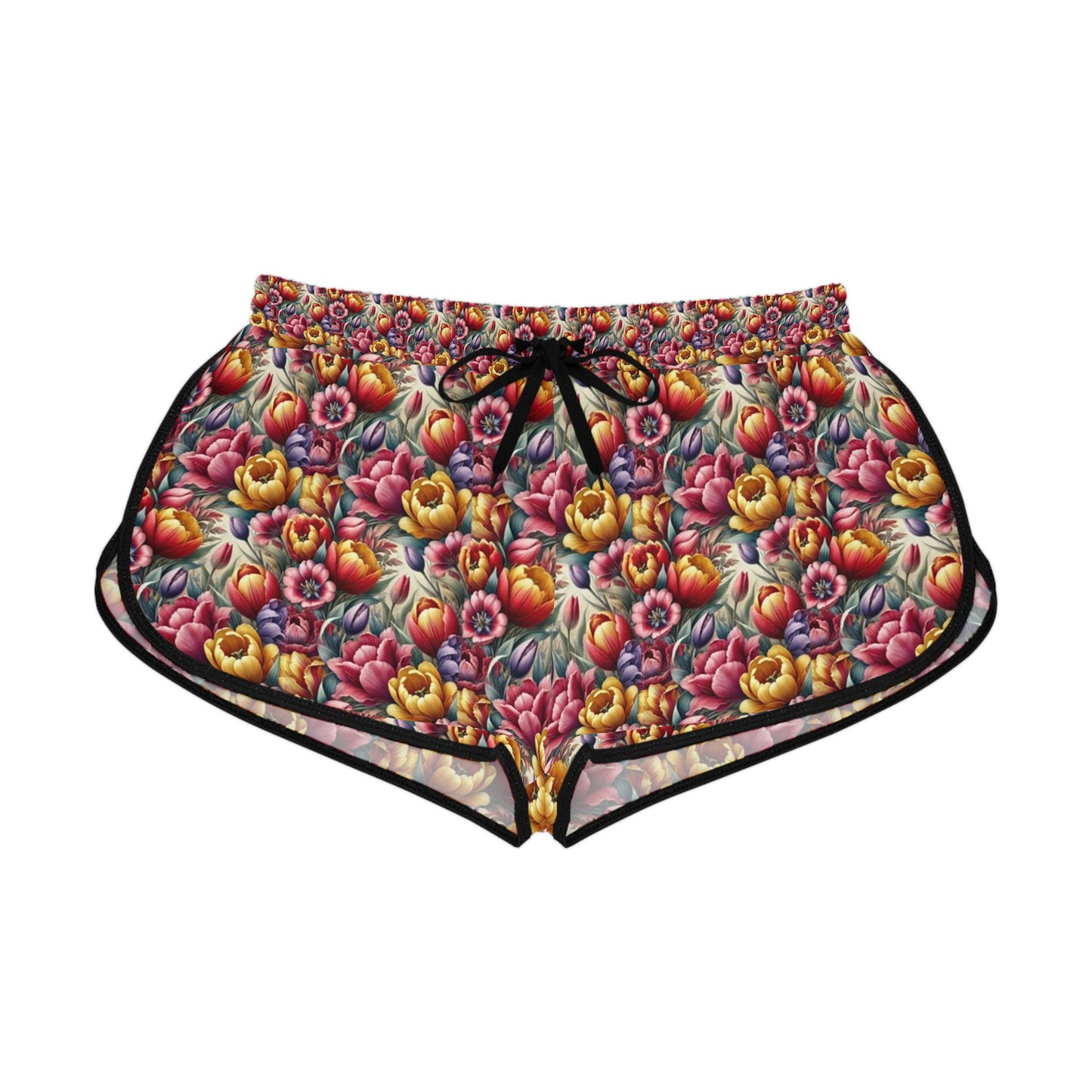 Floral Women's Relaxed Shorts - Perfect for Summer Relaxation