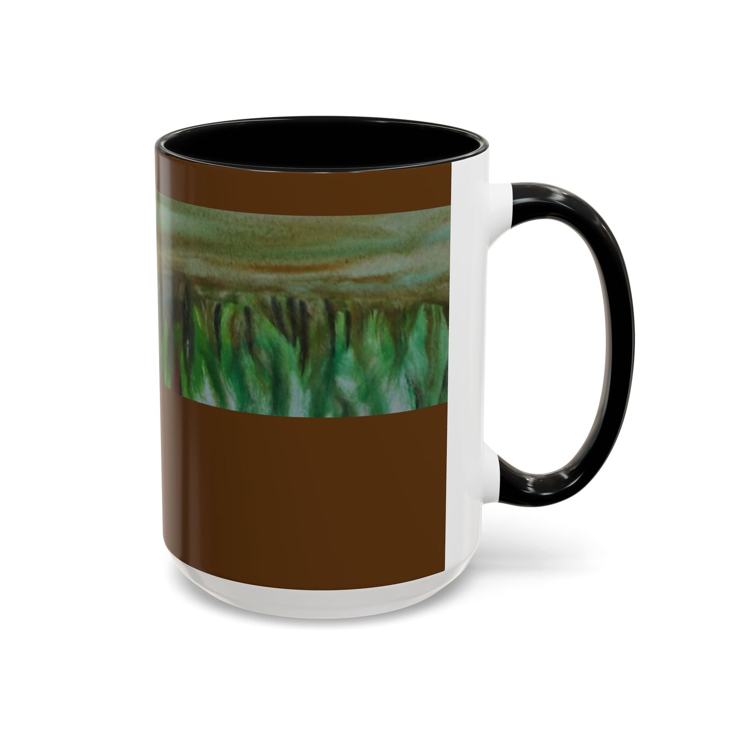 Wild Lilies meet Sophistication Accent Coffee Mug (11, 15oz)