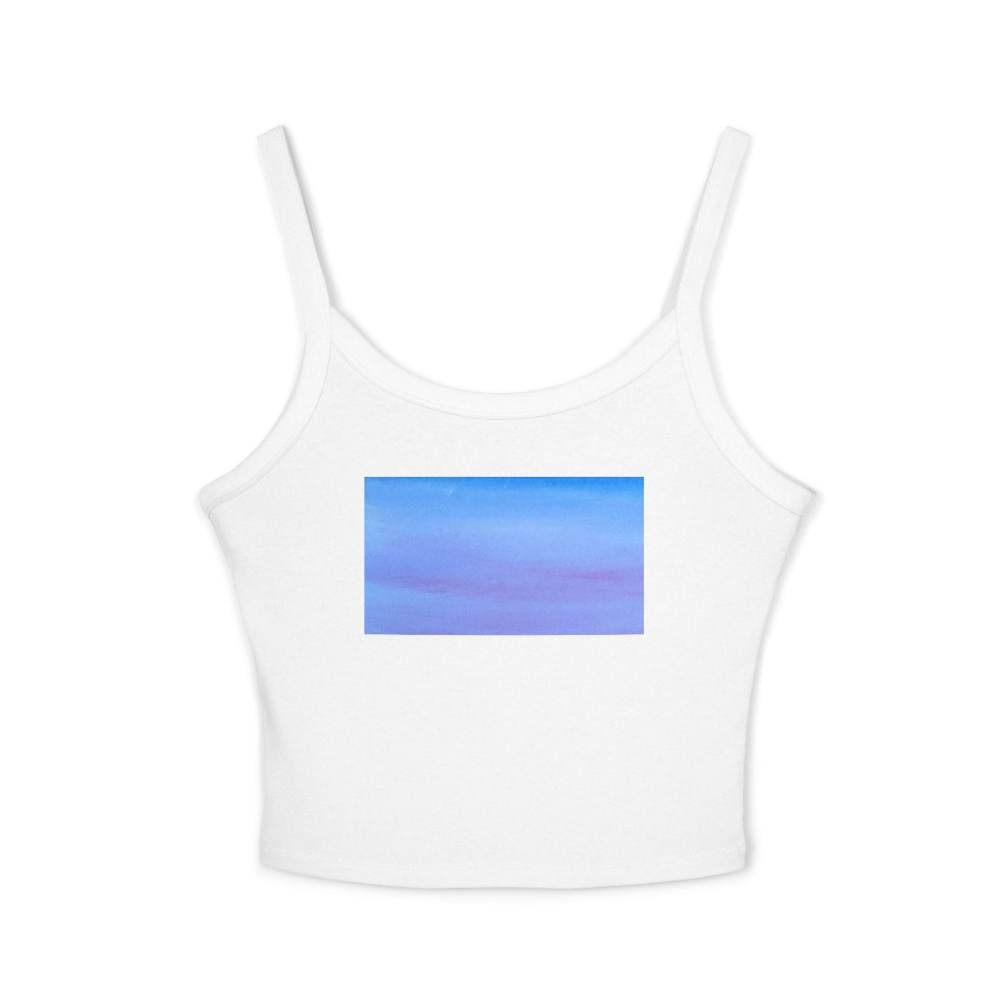 Mapping Nature's Sky Palettes Women's Spaghetti Strap Tank Top