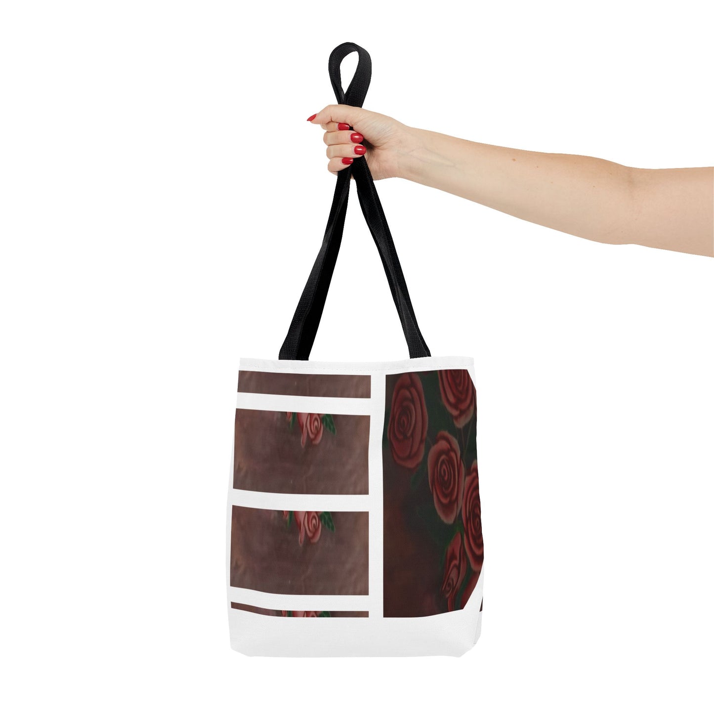 Simply the blossoming Roses Tote Bag (AOP)