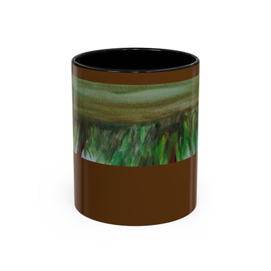 Wild Lilies meet Sophistication Accent Coffee Mug (11, 15oz)