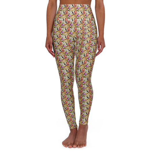 Rare radiant Floral High Waisted Yoga Leggings for Comfort and Style