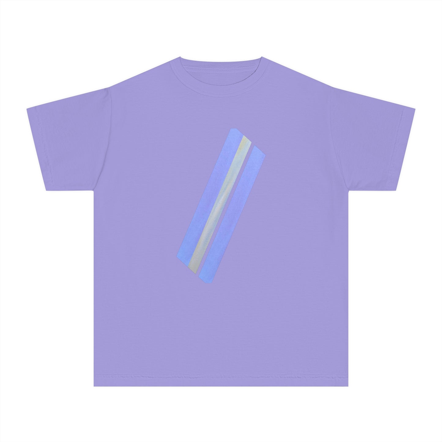 Serenity in the Sky: Artistic Horizon Palettes Youth Midweight Tee