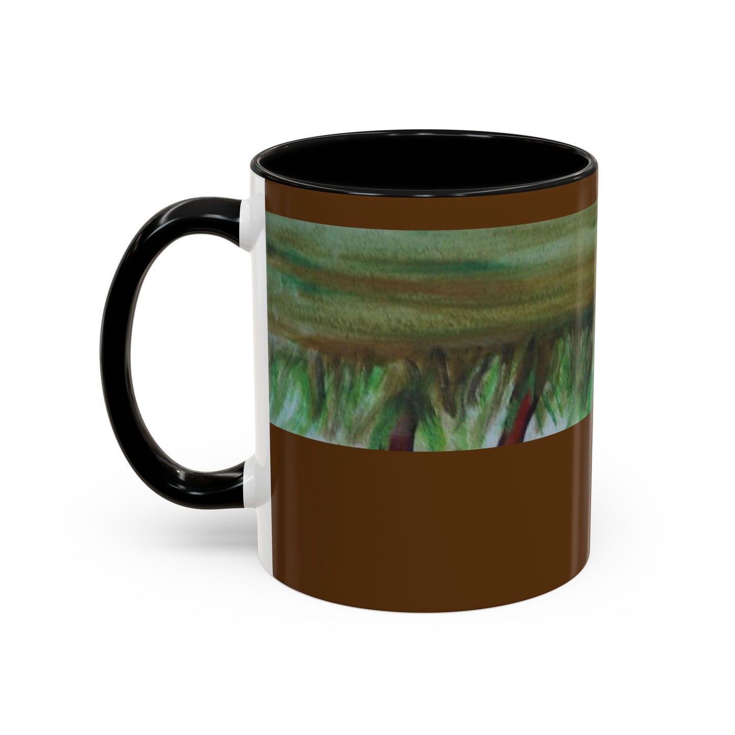 Wild Lilies meet Sophistication Accent Coffee Mug (11, 15oz)