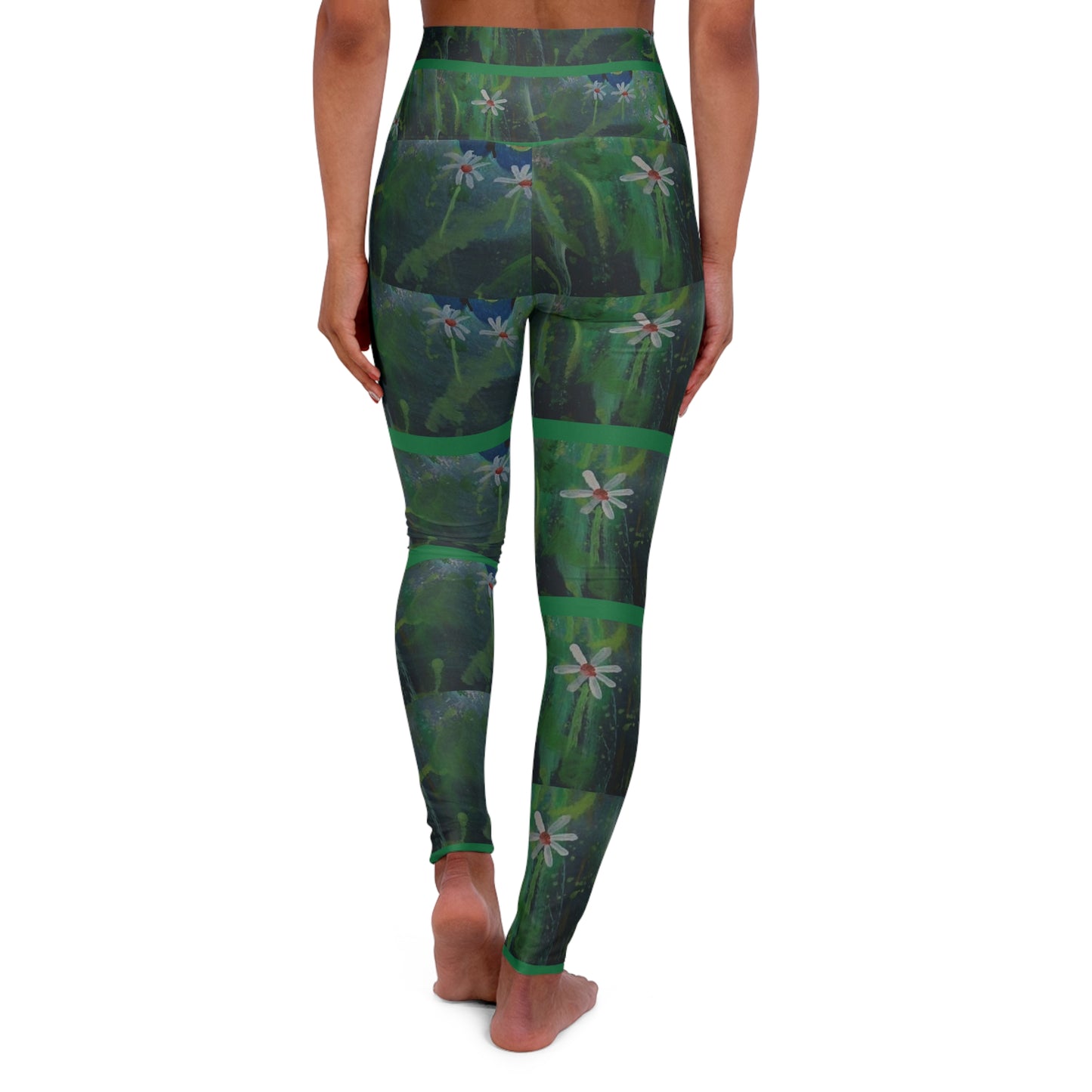 Floral High Waisted Yoga Leggings - Stylish Activewear for Comfort and Flexibility