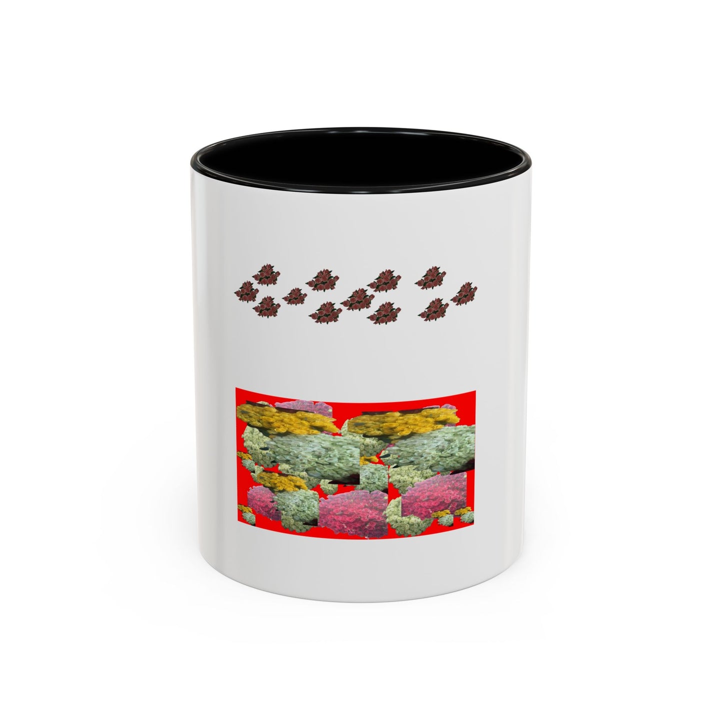 Roses in Bloom:  Art from the Heart Accent Coffee Mug (11, 15oz)