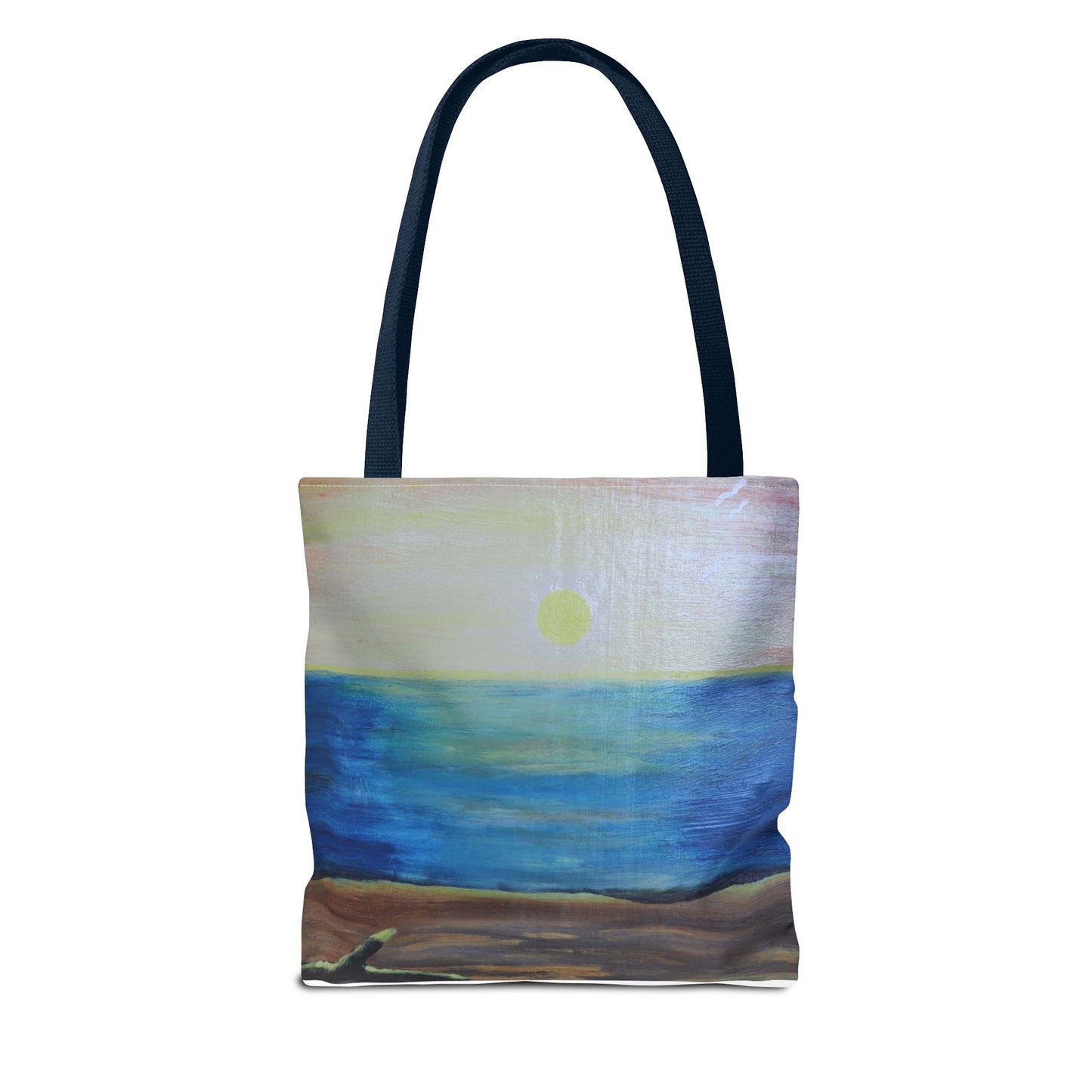 Sunrise over ocean landscape Tote Bag (AOP)