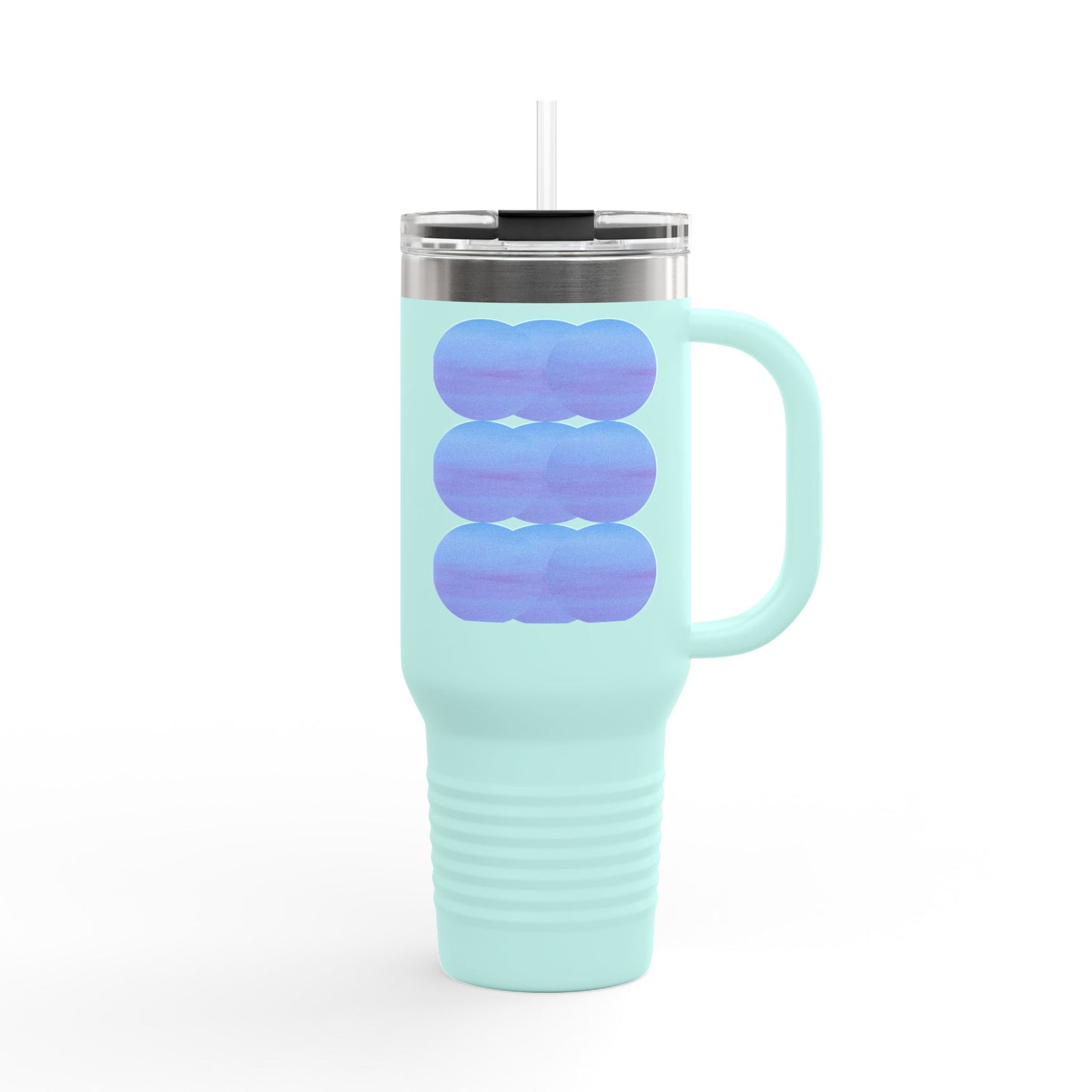 Appealing Sky Hues Insulated Travel Mug, 40oz