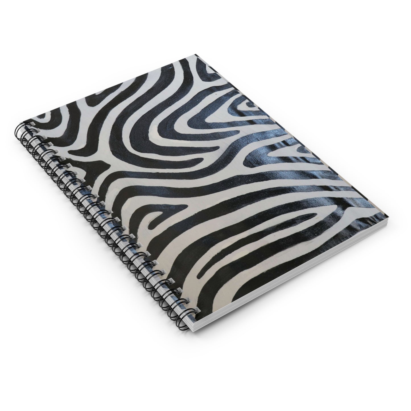 Monochrome Majesty Spiral Notebook - Ruled Line