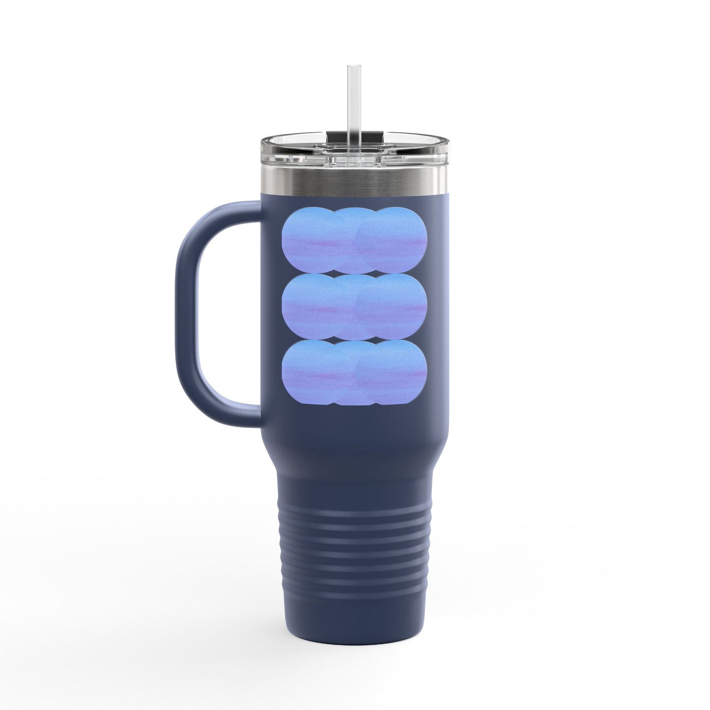 Appealing Sky Hues Insulated Travel Mug, 40oz